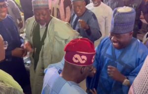 See video of Tinubu dancing as he arrives at the APC PCC for his acceptance speech as the President-elect of Nigeria