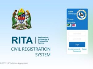 RITA Jinsi Ya Kupata Cheti Cha Kuzaliwa online | How To Get Birth Certificate Tanzania