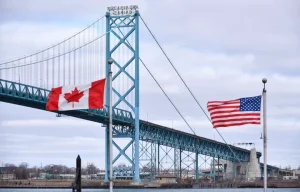 Exploring the Border Between the USA and Canada.