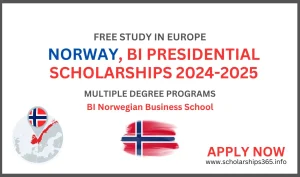 BI Presidential Scholarships in Norway 2025 for International Students (Fully Funded)